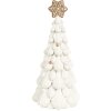 Clayre & Eef 6PR4246 Dekorace vánoční stromek Ø 13x26 cm