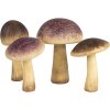 Clayre & Eef 6PR4328 Dekorace houba Ø 7x16 cm