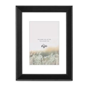 Hama Dřevěný rám Rise Black 13x18 cm