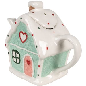 Clayre & Eef 6CETE0143 Čajová konvice 21x10x15 cm 600 ml