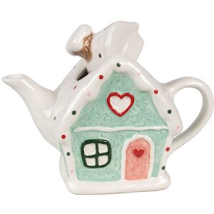 Clayre & Eef 6CETE0143 Čajová konvice 21x10x15 cm 600 ml