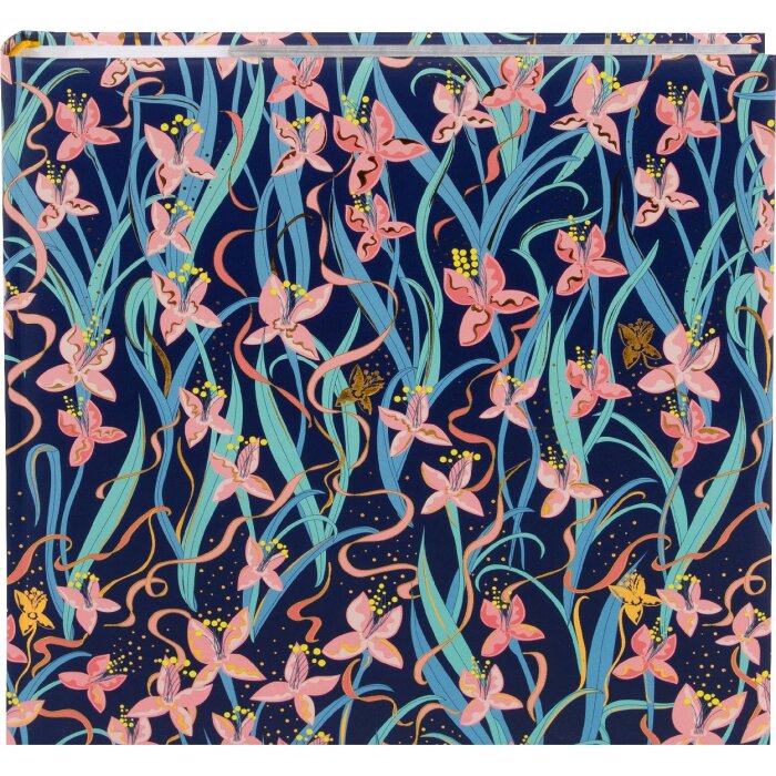 Goldbuch zasouvací album 200 fotografií 10x15 cm Garden Chic Blue