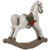 Clayre & Eef 6PR4171 Dekorace houpací kůň 17x5x16 cm