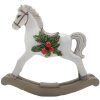 Clayre & Eef 6PR4172 Dekorace houpací kůň 11x4x11 cm