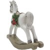 Clayre & Eef 6PR4172 Dekorace houpací kůň 11x4x11 cm