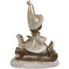 Clayre & Eef 6PR4232 Dekorace Trpasličí béžová 8x4x10 cm