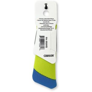 Plovoucí klíčenka Carson na 3 klíče zelená modrá