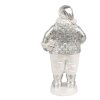 Clayre & Eef 6PR4303 Dekorace Otec Vánoc 8x6x16 cm