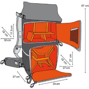 Batoh na kameru a dron Mantona elementsPro