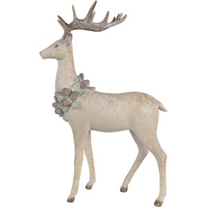 Clayre & Eef 5PR0139 Dekorace Jelen 32x14x49 cm