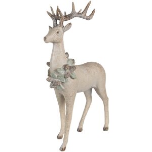 Clayre & Eef 5PR0139 Dekorace Jelen 32x14x49 cm