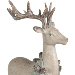 Clayre & Eef 5PR0139 Dekorace Jelen 32x14x49 cm