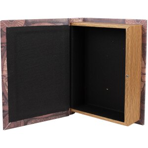 Clayre & Eef 65695 Sada 3 úložných boxů Wood Brown 27x22x7 cm
