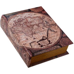Clayre & Eef 65695 Sada 3 úložných boxů Wood Brown 27x22x7 cm