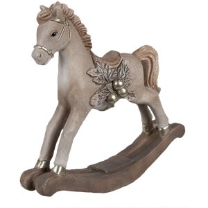 Clayre & Eef 6PR4170 Dekorace Houpací kůň 17x5x16 cm