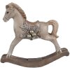 Clayre & Eef 6PR4170 Dekorace Houpací kůň 17x5x16 cm