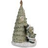 Clayre & Eef 6PR4190 Dekorace Mouse family LED 12x10x17 cm