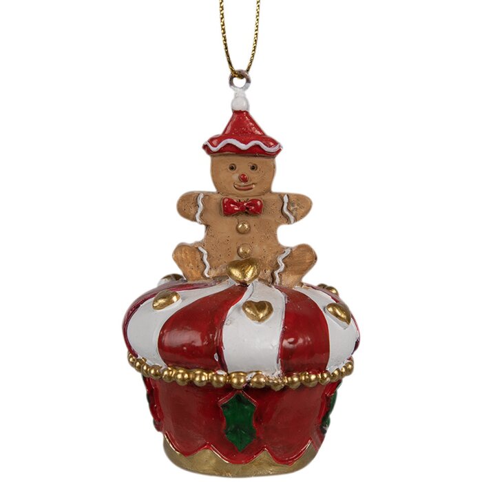 Clayre & Eef 6PR4208 Závěsná sušenka Ø 5x8 cm