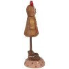 Clayre & Eef 6PR4274 Dekorace perníček 7x7x18 cm