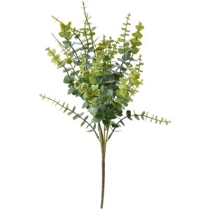 Clayre & Eef 6PL0296 Dekorativní větev zelená 12x12x46 cm plastová