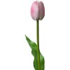 Clayre & Eef 6PL0311 Umělý tulipán růžový 4x4x32 cm Plastová květina