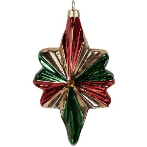 Clayre & Eef 6GL4609 Vánoční ozdoby na...