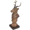 Clayre & Eef 6PR4281 Dekorace Jelen 10x8x25 cm