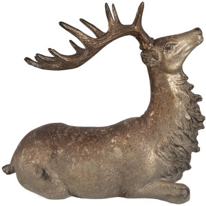 Clayre & Eef 6PR4293 Dekorace Jelen 29x15x27 cm