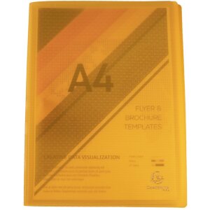 Exacompta Linicolor DIN A4 20-50 kapes PP 800µ různé barvy