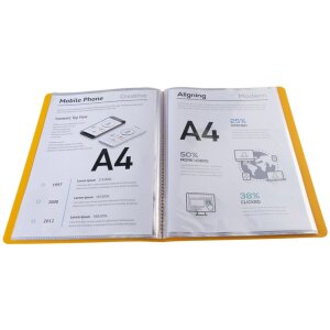 Exacompta Linicolor DIN A4 20-50 kapes PP 800µ různé barvy