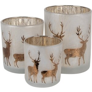 Clayre & Eef 6GL4666 Sada 3 držáků na...