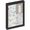 Dřevěný rám Walther Artist Explorer 21x29,7 cm černý s uměleckým sklem MDF