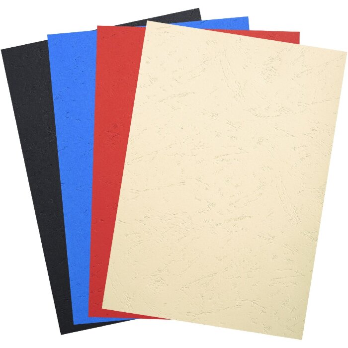 Exacompta 2789C Obal 100 balení Evercover 270g kožený reliéf DIN A4