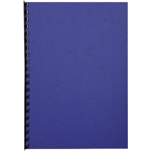 Exacompta 2790C Kožený reliéfní obal A4 270g tmavě modrý 100 kusů