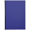 Exacompta 2790C Kožený reliéfní obal A4 270g tmavě modrý 100 kusů
