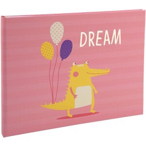 Exacompta 11233E Fotokniha dětská 30 stran bílá 28,5x22 cm růžová
