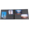 Exacompta spirálové fotoalbum MILANO 32x22 cm 50 stran černé pro scrapbooking