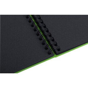 Exacompta fotoalbum Musicart Green 50 černých stran 23x16 cm