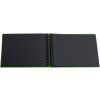 Exacompta fotoalbum Musicart Green 50 černých stran 23x16 cm