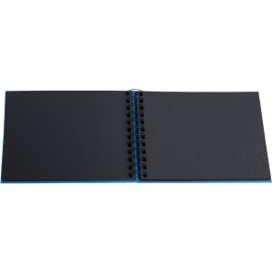 Exacompta fotoalbum se spirálovou vazbou Musicart modré 50 stran pro 50 fotografií 10x15 cm