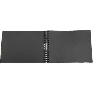 Spirálové album Exacompta 50 černých stran na třídní fotografie s motivem 32x22 cm