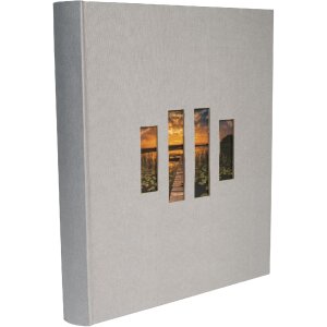 Exacompta fotoalbum MILANO šedé 29x32 cm 60...