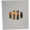 Exacompta fotoalbum MILANO šedé 29x32 cm 60 černých stran