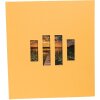 Exacompta fotoalbum MILANO 29x32 cm 60 černých stran oranžová