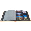 Exacompta fotoalbum MILANO 29x32 cm 60 černých stran oranžová