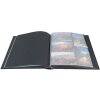 Exacompta fotoalbum MILANO 29x32 cm, 60 černých stran - černá
