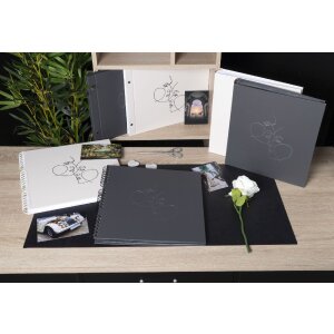 Exacompta 16078E Fotoalbum 60 stran černé 29x32 cm