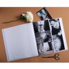 Exacompta fotoalbum 60 stran 29x32cm slonová kost koženka ražba