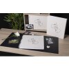 Exacompta fotoalbum 60 stran 29x32cm slonová kost koženka ražba
