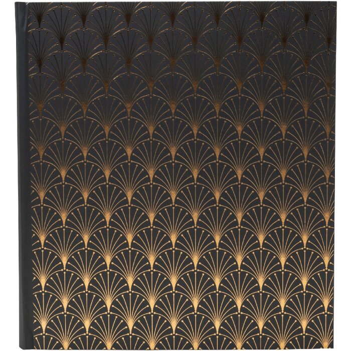 Exacompta 16095E Fotoalbum Néo Déco Black 29x32 cm 60 černých stran